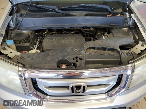 2011 Honda Pilot EX with VIN 5FNYF4H41BB082857, listed as a Copart auction lot 52669985 with 288,165 mi miles and Salvage Title. Bid and sale history available at DreamBid. Image 12.