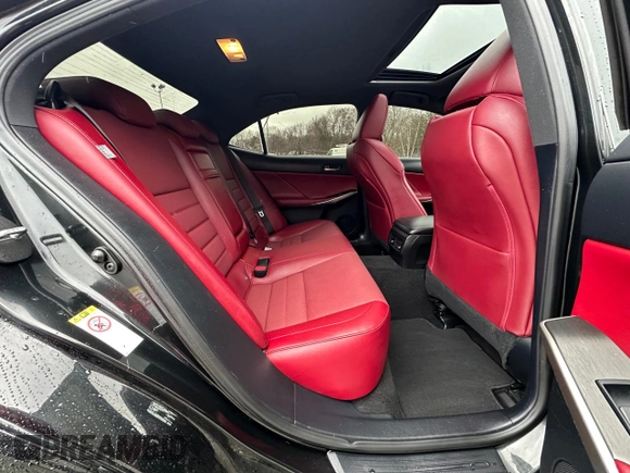 2019 Lexus IS 300 with VIN JTHC81D22K5035098, listed as a Copart auction lot 52459935 with 165,348 mi miles and Clean title. Bid and sale history available at DreamBid. Image 6.