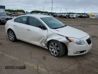 2012 Buick Regal Premium 1 z VIN 2G4GS5EKXC9147271, wystawiony jako Copart lot #58298375 z przebiegiem 144 881 mil mil oraz Czysty tytuł • Clean title. Historia ofert i sprzedaży dostępna na DreamBid. Obrazek 4.