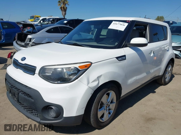 2018 Kia Soul with VIN KNDJN2A2XJ7535413, listed as a IAAI auction lot 41677036 with 141,803 mi miles. Bid and sale history available at carsss.com. Image 2.