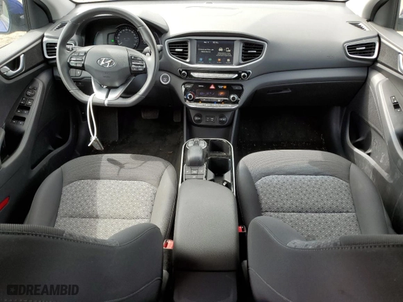 2019 Hyundai Ioniq Electric with VIN KMHC75LH7KU048755, listed as a Copart auction lot 52579414 with 42,312 mi miles and Salvage Title. Bid and sale history available at carsss.com. Image 8.