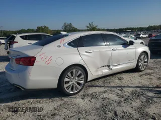 2018 Chevrolet Impala Premier with VIN 2G1125S34J9176438, listed as a Copart auction lot 52972735 with 107,901 mi miles and Salvage Title. Bid and sale history available at DreamBid. Image 3.