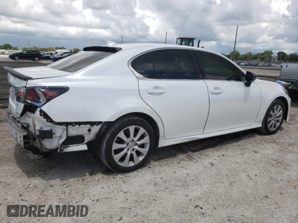 2016 Lexus GS 200t with VIN JTHBA1BL0GA002420, listed as a Copart auction lot 65318375 with 125,494 mi miles and Salvage title. Bid and sale history available at DreamBid. Image 3.