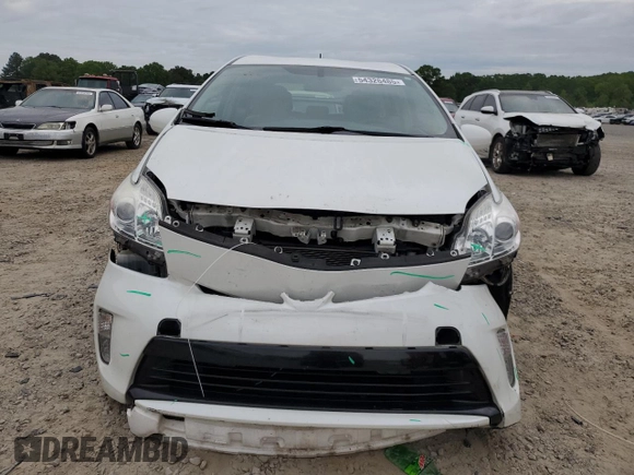 2013 Toyota Prius One with VIN JTDKN3DU6D5645866, listed as a Copart auction lot 54326485 with 92,851 mi miles and Salvage Title. Bid and sale history available at DreamBid. Image 5.