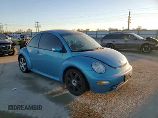 2004 Volkswagen New Beetle Coupe Satellite Blue with VIN 3VWGK31CX4M419900, listed as a Copart auction lot 41627155 with 129,510 mi miles and Salvage Title. Bid and sale history available at carsss.com. Image 11.