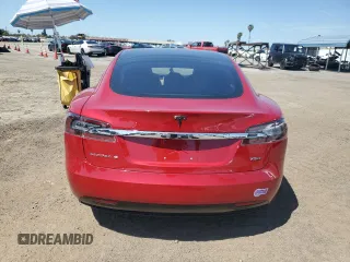 2018 Tesla Model S 75D with VIN 5YJSA1E20JF297943, listed as a Copart auction lot 52164325 with 46,051 mi miles and Salvage title. Bid and sale history available at DreamBid. Image 6.