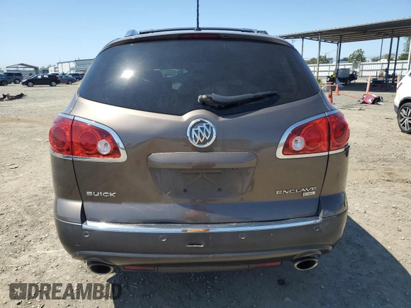 2011 Buick Enclave CXL-2 with VIN 5GAKRCED7BJ298749, listed as a Copart auction lot 52527735 with 79,389 mi miles and Salvage Title. Bid and sale history available at carsss.com. Image 6.