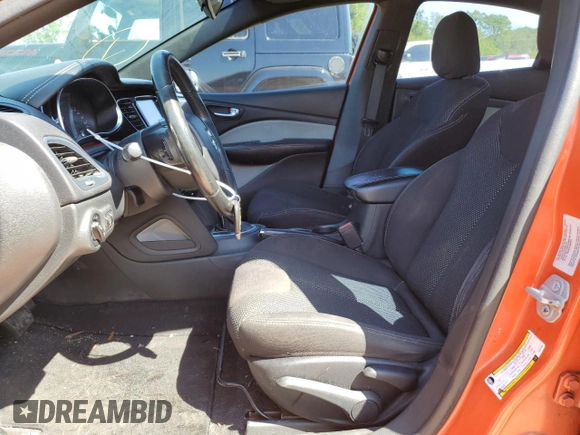 2015 Dodge Dart SXT with VIN 1C3CDFBBXFD242366, listed as a Copart auction lot 51974475 with 179,001 mi miles and Salvage Title. Bid and sale history available at carsss.com. Image 7.