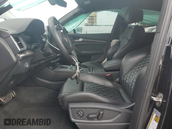 2020 Audi SQ5 Premium Plus with VIN WA1B4AFY0L2122926, listed as a Copart auction lot 60039833 with 25,501 mi miles. Bid and sale history available at carsss.com. Image 7.