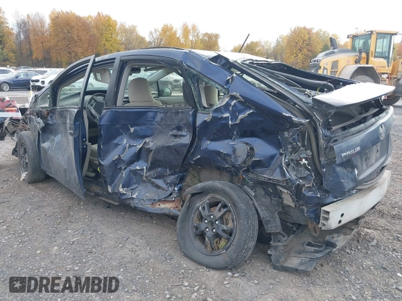 2013 Toyota Prius One with VIN JTDKN3DU2D1687801, listed as a IAAI auction lot 40650178 with 58,017 mi miles and . Bid and sale history available at DreamBid. Image 3.