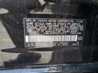 2005 Lexus GS 430 with VIN JT8BL69S550016272, listed as a Copart auction lot 51989095 with 180,587 mi miles and Salvage Title. Bid and sale history available at DreamBid. Image 12.