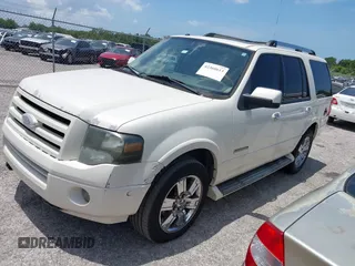 2007 Ford Expedition Limited with VIN 1FMFU19527LA24100, listed as a IAAI auction lot 42360613 with 218,331 mi miles and . Bid and sale history available at DreamBid. Image 2.