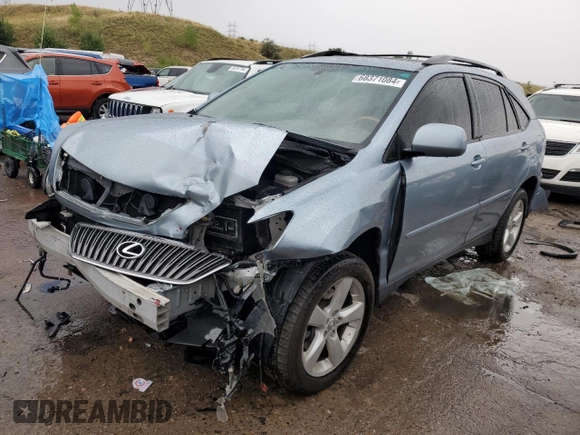 2004 Lexus RX 330 with VIN JTJHA31U640028164, listed as a Copart auction lot 68371084 with 192,372 mi miles and Salvage Title. Bid and sale history available at carsss.com. Image 1.