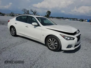 2017 Infiniti Q50 Premium z VIN JN1EV7AP0HM742479, wystawiony jako Copart lot #56358265 z przebiegiem 80 911 mil mil oraz Szkoda całkowita • Salvage title. Historia ofert i sprzedaży dostępna na DreamBid. Obrazek 4.