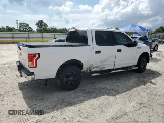 2016 Ford F-150 XL with VIN 1FTEW1CF8GKE97257, listed as a Copart auction lot 58475435 with 215,849 mi miles and Salvage title. Bid and sale history available at DreamBid. Image 3.