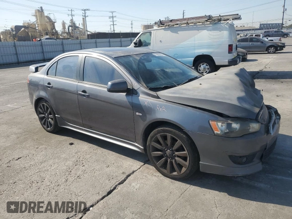 2009 Mitsubishi Lancer GTS with VIN JA3AU86W59U001099, listed as a Copart auction lot 73023864 with 200,554 mi miles and Salvage Title. Bid and sale history available at carsss.com. Image 4.