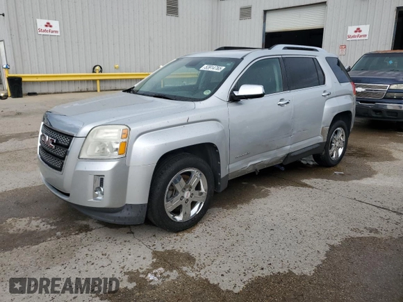 2012 GMC Terrain SLT-2 with VIN 2GKALWEK8C6213013, listed as a Copart auction lot 53914765 with 129,452 mi miles and Salvage Title. Bid and sale history available at carsss.com. Image 1.