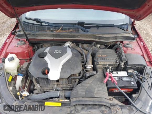 2015 Kia Optima SXL Turbo with VIN 5XXGR4A68FG388200, listed as a IAAI auction lot 41155148 with 238,590 mi miles and . Bid and sale history available at DreamBid. Image 10.