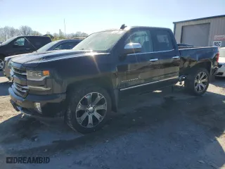 2018 Chevrolet Silverado 1500 LTZ with VIN 1GCVKSEC7JZ177382, listed as a Copart auction lot 51867354 with 91,287 mi miles and Salvage Title. Bid and sale history available at carsss.com. Image 1.