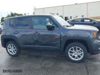 2023 Jeep Renegade Upland with VIN ZACNJDB1XPPP71745, listed as a IAAI auction lot 41201675 with 10,690 mi miles. Bid and sale history available at carsss.com. Image 6.