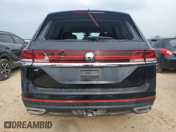 2024 Volkswagen Atlas SE с VIN 1V2WR2CA5RC512850, выставлен на аукционе Copart как лот 51100615 с пробегом 15 356 миль миль и Чистый • Clean title. История ставок и продаж доступна на DreamBid. Изображение 6.
