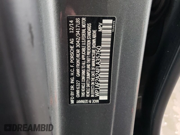 2015 Porsche Cayenne Diesel z VIN WP1AF2A24FLA35760, wystawiony jako Copart lot #43628215 z przebiegiem 162 980 mil mil oraz Szkoda całkowita • Salvage title. Historia ofert i sprzedaży dostępna na DreamBid. Obrazek 12.