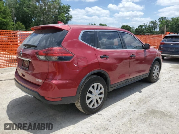 2017 Nissan Rogue SL with VIN JN8AT2MT5HW135483, listed as a Copart auction lot 55339795 with 101,820 mi miles and Non Repairable. Bid and sale history available at DreamBid. Image 3.