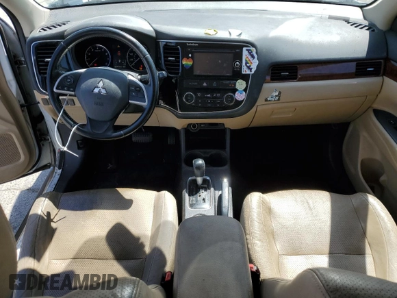 2015 Mitsubishi Outlander SE with VIN JA4AD3A38FZ002614, listed as a Copart auction lot 57643295 with 95,419 mi miles and Salvage title. Bid and sale history available at DreamBid. Image 8.