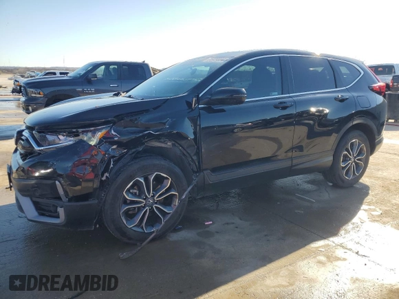 2022 Honda CR-V EX with VIN 2HKRW2H53NH645236, listed as a Copart auction lot 85929994 with 61,282 mi miles and Clean Title. Bid and sale history available at carsss.com. Image 1.