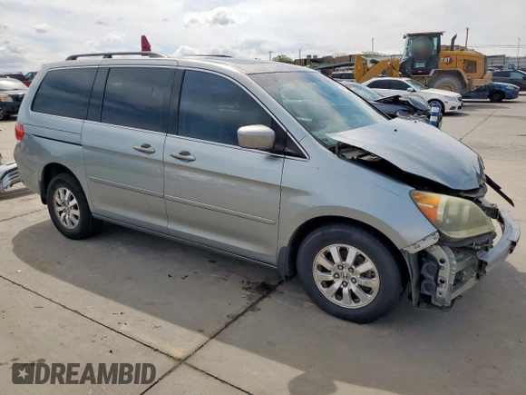 2008 Honda Odyssey EX-L with VIN 5FNRL38758B038063, listed as a Copart auction lot 49976895 with 164,973 mi miles and Clean Title. Bid and sale history available at DreamBid. Image 4.