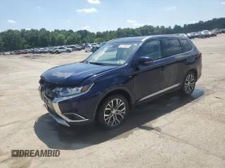 2018 Mitsubishi Outlander GT with VIN JA4JZ4AX7JZ009346, listed as a Copart auction lot 61170225 with 83,571 mi miles and Salvage title. Bid and sale history available at DreamBid. Image 1.
