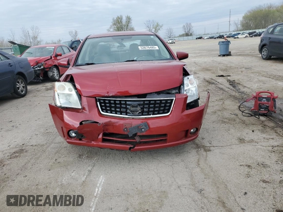 2009 Nissan Sentra S FE+ with VIN 3N1AB61E09L667388, listed as a Copart auction lot 53676485 with Not provided miles and Salvage title. Bid and sale history available at DreamBid. Image 5.