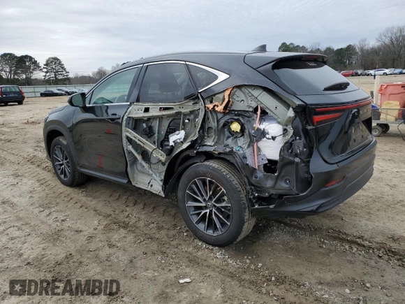 2022 Lexus NX with VIN 2T2AKCEZ6NC002870, listed as a Copart auction lot 43507585 with 24,383 mi miles and Salvage Title. Bid and sale history available at carsss.com. Image 2.