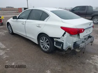 2014 Infiniti Q50 Premium z VIN JN1BV7AP4EM676324, wystawiony jako IAAI lot #42167934 z przebiegiem 114 670 mil mil oraz . Historia ofert i sprzedaży dostępna na DreamBid. Obrazek 3.