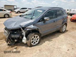 2018 Ford EcoSport SE z VIN MAJ3P1TE4JC161186, wystawiony jako Copart lot #59044455 z przebiegiem 36 077 mil mil oraz Szkoda całkowita • Salvage title. Historia ofert i sprzedaży dostępna na DreamBid. Obrazek 1.