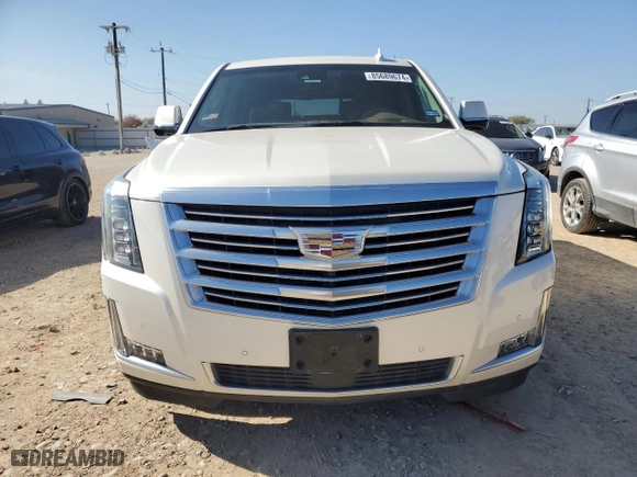 2015 Cadillac Escalade Platinum with VIN 1GYS3PKJXFR588065, listed as a Copart auction lot 85689674 with 111,651 mi miles and Salvage Title. Bid and sale history available at carsss.com. Image 5.
