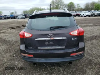 2008 Infiniti EX Journey with VIN JNKAJ09F48M361842, listed as a Copart auction lot 53808415 with 152,850 mi miles and Salvage title. Bid and sale history available at DreamBid. Image 6.
