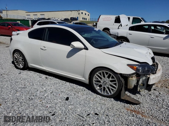 2008 Scion tC Spec with VIN JTKDE167680264292, listed as a Copart auction lot 49480125 with 158,348 mi miles and Salvage Title. Bid and sale history available at carsss.com. Image 4.