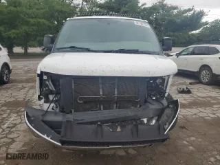 2014 Chevrolet Express Passenger 1LT with VIN 1GAZGYFG9E1207695, listed as a Copart auction lot 62146754 with 108,836 mi miles and Salvage Title. Bid and sale history available at carsss.com. Image 5.