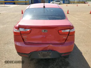 2012 Kia Rio LX with VIN KNADM4A30C6094367, listed as a Copart auction lot 52684565 with 108,915 mi miles and Salvage Title. Bid and sale history available at carsss.com. Image 6.