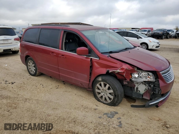 2015 Chrysler Town & Country LX with VIN 2C4RC1AG8FR676436, listed as a Copart auction lot 85104814 with Not Provided miles and Salvage Title. Bid and sale history available at carsss.com. Image 4.