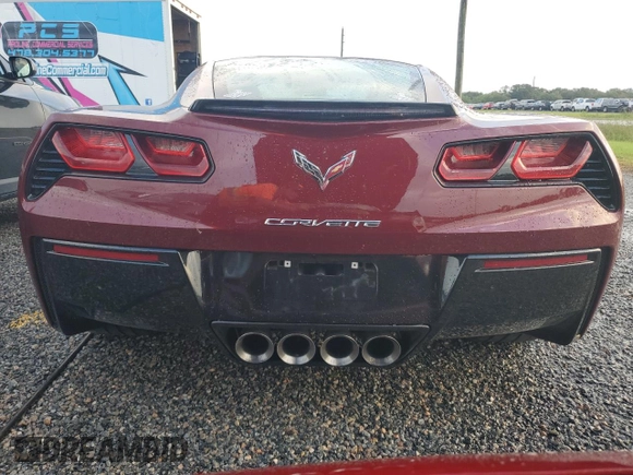 2018 Chevrolet Corvette 2LT with VIN 1G1YD2D79J5105109, listed as a Copart auction lot 74131274 with 13,690 mi miles and Non Repairable. Bid and sale history available at carsss.com. Image 6.