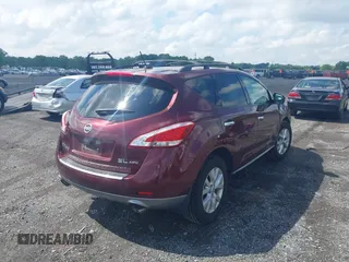 2011 Nissan Murano SL z VIN JN8AZ1MW7BW183853, wystawiony jako IAAI lot #42266430 z przebiegiem 154 525 mil mil oraz . Historia ofert i sprzedaży dostępna na DreamBid. Obrazek 4.