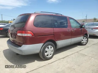 2001 Toyota Sienna LE with VIN 4T3ZF13C71U335626, listed as a Copart auction lot 55040305 with 118,574 mi miles and Clean Title. Bid and sale history available at carsss.com. Image 3.