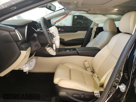 2020 Nissan Maxima Platinum with VIN 1N4AA6FV5LC375169, listed as a Copart auction lot 80644594 with 45,453 mi miles and Salvage Title. Bid and sale history available at DreamBid. Image 7.