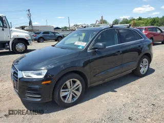 2016 Audi Q3 Premium Plus with VIN WA1EFCFS5GR007153, listed as a Copart auction lot 59072525 with 116,235 mi miles and Salvage title. Bid and sale history available at DreamBid. Image 1.