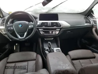 2020 BMW X4 xDrive30i with VIN 5UX2V1C02LLZ32858, listed as a Copart auction lot 42176563 with 0 mi miles. Bid and sale history available at carsss.com. Image 8.