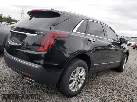 2021 Cadillac XT5 FWD Luxury with VIN 1GYKNAR41MZ105373, listed as a Copart auction lot 74169444 with 0 mi miles and Salvage Title. Bid and sale history available at carsss.com. Image 3.