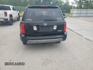 2005 Honda Pilot EX-L with VIN 5FNYF18565B038106, listed as a Copart auction lot 51266305 with 0 mi miles and Clean Title. Bid and sale history available at carsss.com. Image 6.