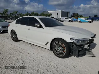 2019 BMW 5 Series M550i xDrive with VIN WBAJB9C56KB288170, listed as a Copart auction lot 54415635 with Not provided miles and Non repairable. Bid and sale history available at DreamBid. Image 4.